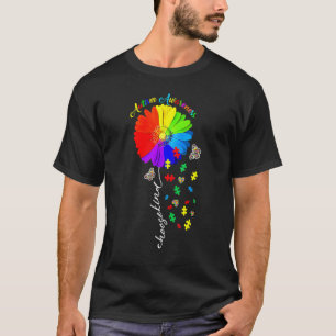 T-shirt Cho Ose K Ind Mois Sensibilisation sur l'autisme F