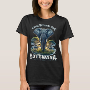 T-shirt Chobe National Park Botswana Africa Elephants Safa