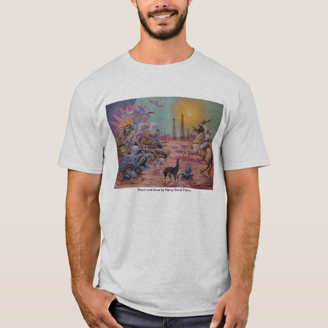 T-shirt Choc et crainte (Devant)