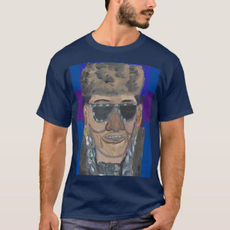 T-shirt Choc G Homme avec lunettes