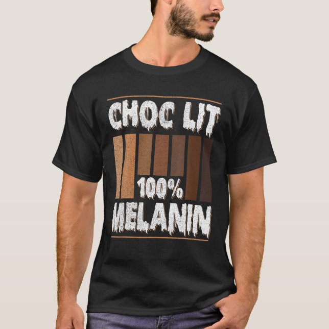 T-shirt Choclit 100% mélanine (Devant)