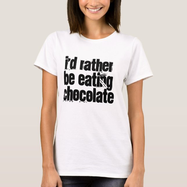 T-shirt Chocolat (Devant)