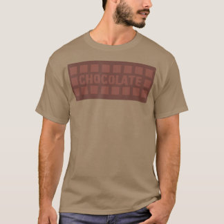 T-shirt Chocolat Bar Lait Cacao Brownie Cake Baking T-Shi