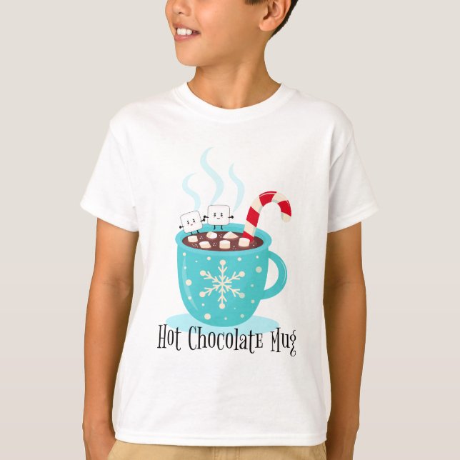 T-shirt Chocolat chaud (Devant)