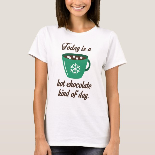 T-shirt Chocolat Chaud (Devant)