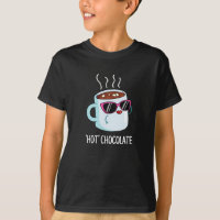 Chocolat Chaud Drôle Boisson Pun Dark BG
