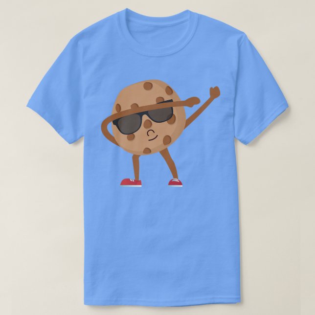 T-shirt Chocolat Chip Cookie Dabbing Dabbing Drop Cookie B (Design devant)