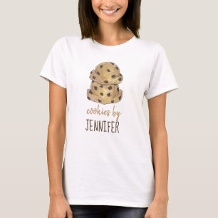 T-shirt Chocolat Chip Cookie Dough Bakery Chef pâtisserie