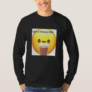 T-shirt Chocolat Chocolat Chocolat Milk Enjoyer Mème 1