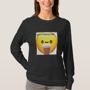 T-shirt Chocolat Chocolat Chocolat Milk Enjoyer Mème 1