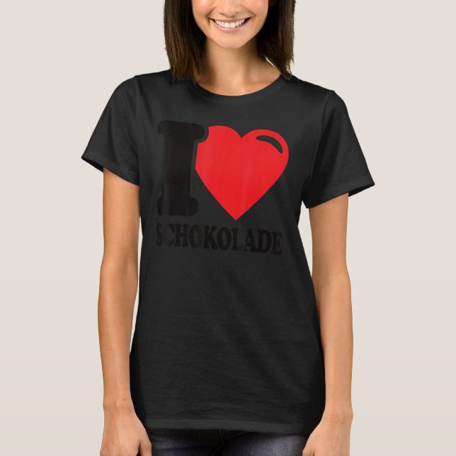 T-shirt Chocolat Chocolat J'aime Chocolat (Devant)