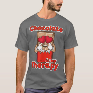 T-shirt Chocolat comme Thérapie Sweets Chocolatier