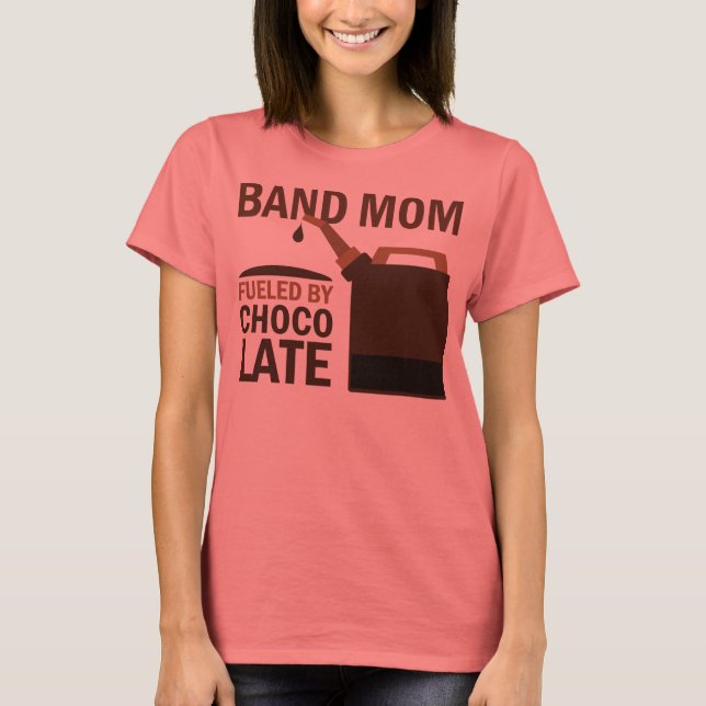 T-shirt Chocolat de la mère de la bande (drôle) (Devant)