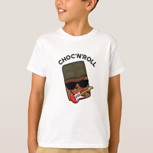 T-shirt Chocolat Drôle Choc Et Roll