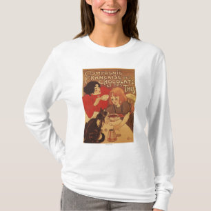 T-shirt Chocolat et mère et fille du thé Co