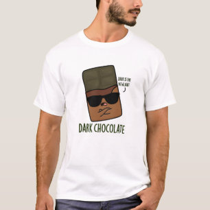 T-shirt Chocolat foncé drôle de bonbon de jeu
