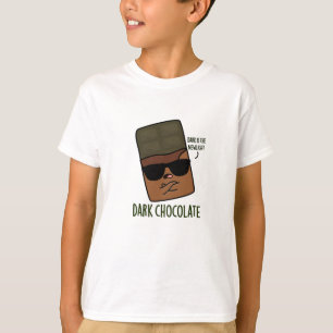 T-shirt Chocolat foncé drôle de bonbon de jeu