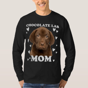 T-shirt Chocolat Lab Maman maman maman maman maman maman m