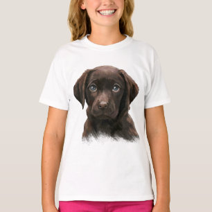 T-shirt Chocolat Labrador
