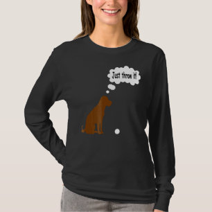T-shirt Chocolat Labrador Retriever T Lab Dog