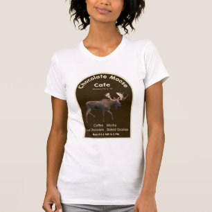 T-shirt Chocolat Moose Café