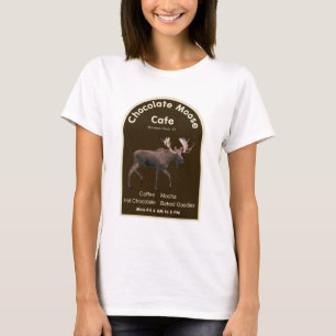 T-shirt Chocolat Moose Café