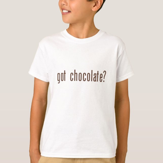 T-shirt chocolat obtenu ? (Devant)