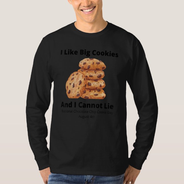 T-shirt Chocolate Chip Cookie Day  Cookie  Attire (Devant)