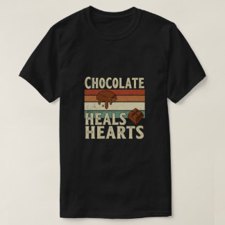 T-shirt Chocolate Guérit les Cœurs Tee