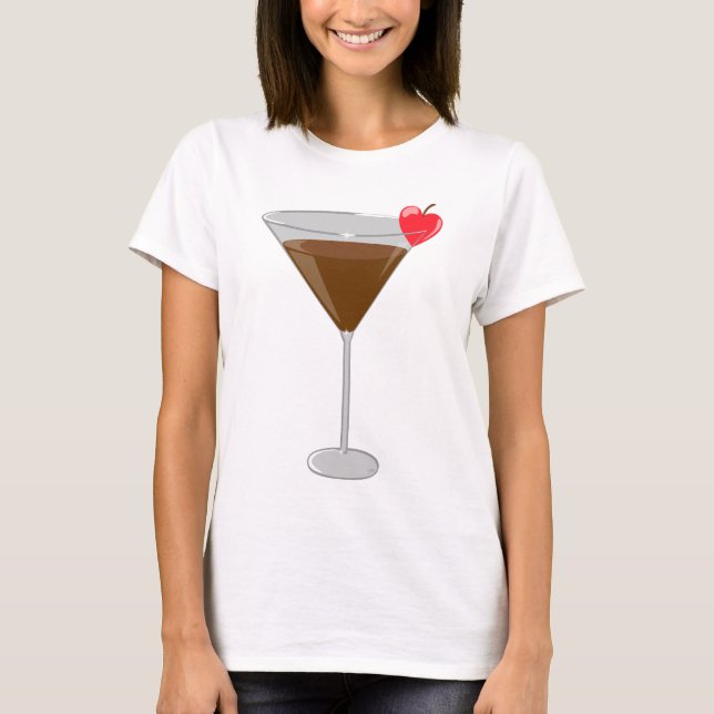 T-shirt Chocolatetini (Devant)