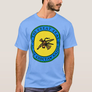 T-shirt CHoctaw Nation Drapeau Choctaw À DOUBLE CÔTÉ