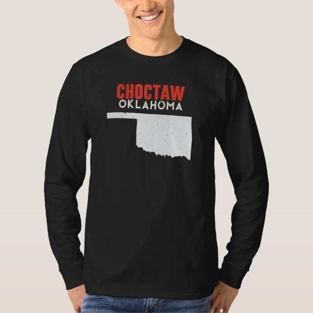 T-shirt Choctaw USA State America Travel Oklahoman (Devant)