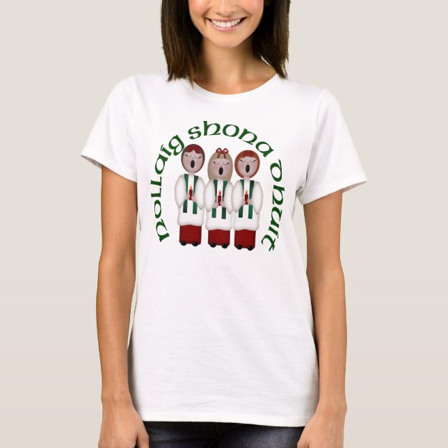 T-shirt Choeur celtique de Noël (Devant)