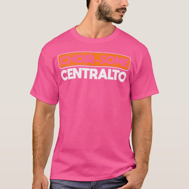T-shirt Chœur-Central pour chanteur d'opéra (Devant)
