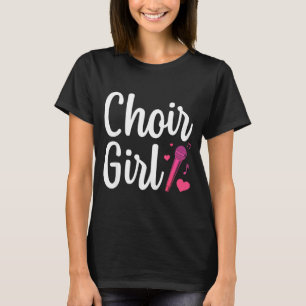 T-shirt Chœur d'art pour filles femmes chorale chantant ch