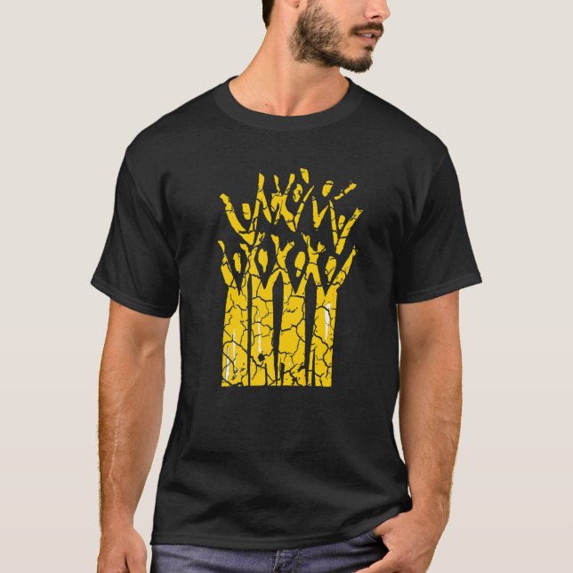 T-shirt Chœur d'église chantant en détresse (Devant)