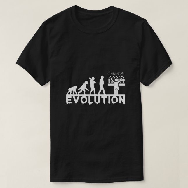 T-shirt Choir Conductor Evolution Chorus Choral Music Gift (Design devant)