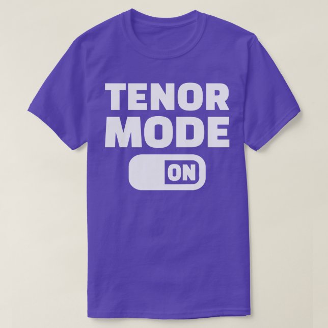 T-shirt Choir Tenor (Design devant)