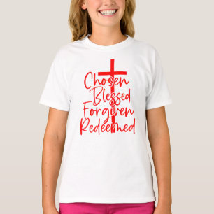 T-shirt Choisi Bénéficié Pardonné Racheté-5572