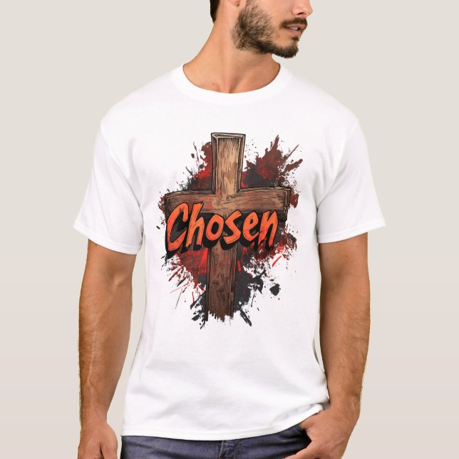 T-shirt Choisi en Christ (Devant)