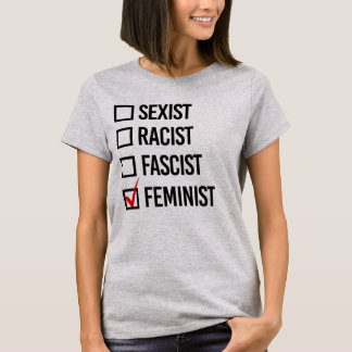 T-SHIRT CHOISI FÉMINISTE