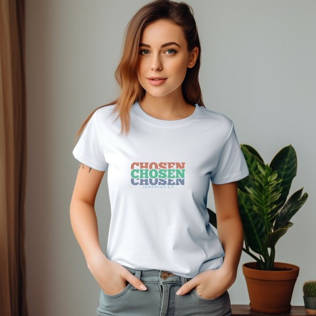 T-shirt Choisi - Jérémie 1:5 (Créateur téléchargé)