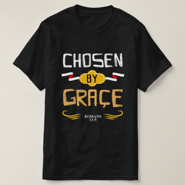T-SHIRT CHOISI PAR GRACE (Design devant)