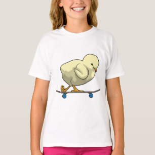 T-shirt Choisir comme patineur avec skateboard