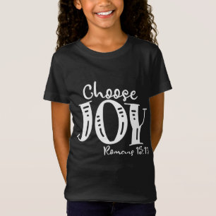 T-Shirt Choisir Joy Love Et Happiness Design