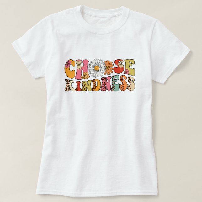 T-shirt Choisir la gentillesse (Design devant)