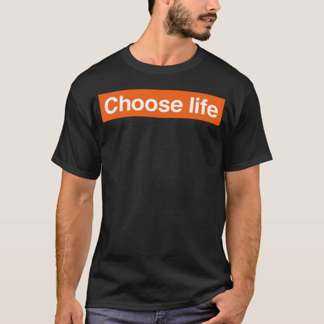 T-shirt Choisir la rétro vie (Devant)