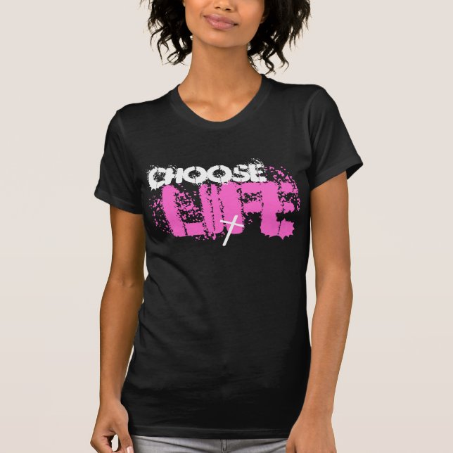 T-SHIRT CHOISIR LA VIE (Devant)