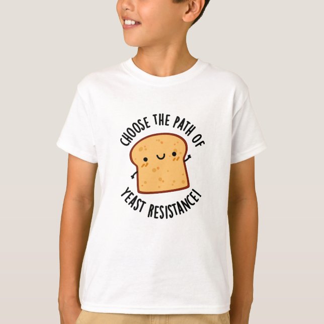 T-shirt Choisir Le Chemin Du Jeu De Résistance À La Levure (Devant)
