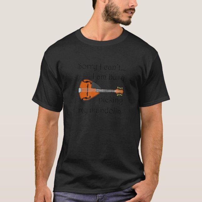 T-shirt Choisir ma mandoline musicienne musique folkloriqu (Devant)